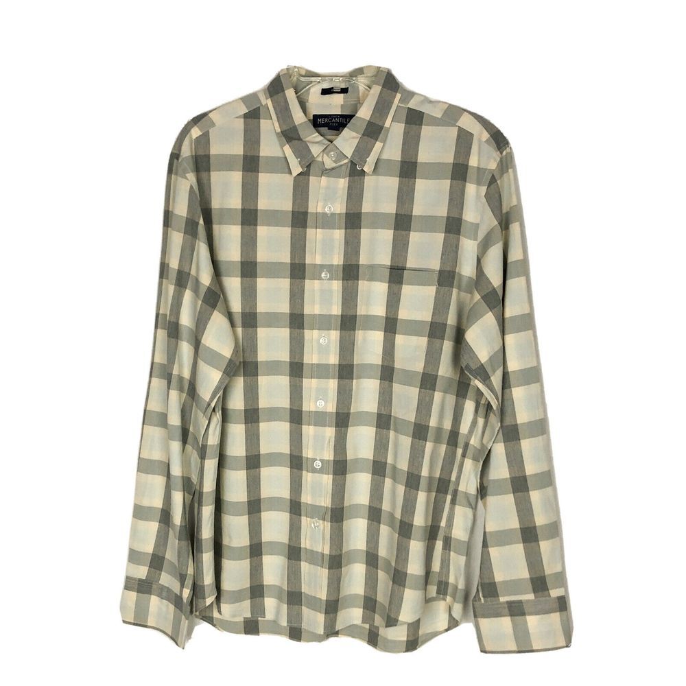 Men's L J. Crew Mercantile Flex Slim Fit Long Sleeve Button Down Shirt‎ - NWOT